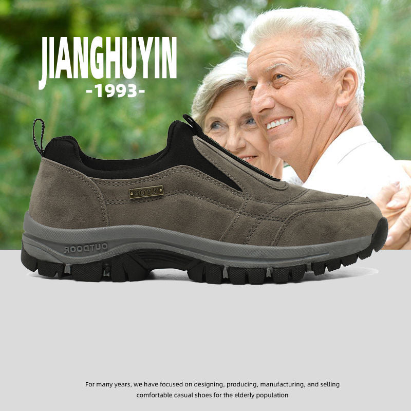 Wasserdichte und bequeme orthopädische Schuhe für Männer, geeignet zum Gehen und Wandern (für alle Geschlechter geeignet)