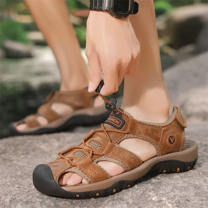 🎁 Zwei gekauft, eins gratis! Ultra-bequeme Outdoorsandalen 2025 (Verabschieden Sie sich von Fußschmerzen)