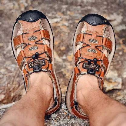 🎁 Zwei gekauft, eins gratis! Ultra-bequeme Outdoorsandalen 2025 (Verabschieden Sie sich von Fußschmerzen)