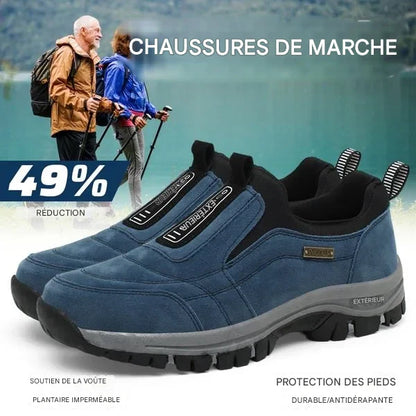 Wasserdichte und bequeme orthopädische Schuhe für Männer, geeignet zum Gehen und Wandern (für alle Geschlechter geeignet)