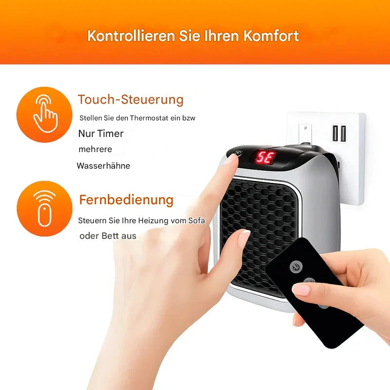 Coeurva Heizgerät – Sie verschwenden nie wieder Geld fürs Heizen! Ihr Zimmer wird in Sekundenschnelle warm🔥 Das zweite Gerät zum halben Preis!