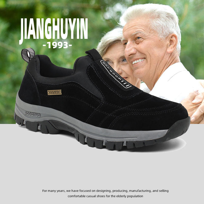 Wasserdichte und bequeme orthopädische Schuhe für Männer, geeignet zum Gehen und Wandern (für alle Geschlechter geeignet)