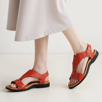 🎁 Zwei kaufen, eins gratis! Ergonomische Orthopädische Damensandalen für Schmerzlinderung - FlexOrtho