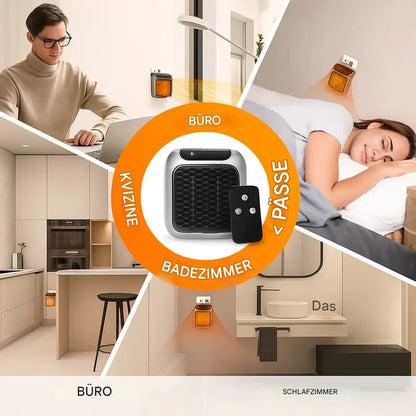 Coeurva Heizgerät – Sie verschwenden nie wieder Geld fürs Heizen! Ihr Zimmer wird in Sekundenschnelle warm🔥 Das zweite Gerät zum halben Preis!