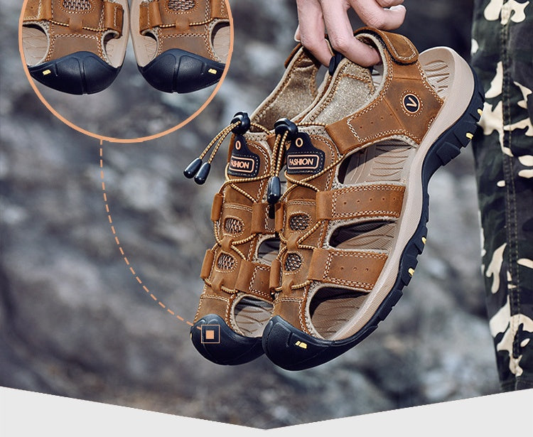 🎁 Zwei gekauft, eins gratis! Ultra-bequeme Outdoorsandalen 2025 (Verabschieden Sie sich von Fußschmerzen)