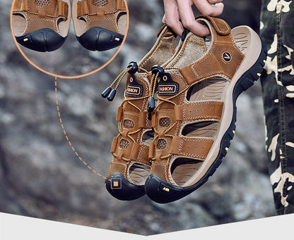 🎁 Zwei gekauft, eins gratis! Ultra-bequeme Outdoorsandalen 2025 (Verabschieden Sie sich von Fußschmerzen)