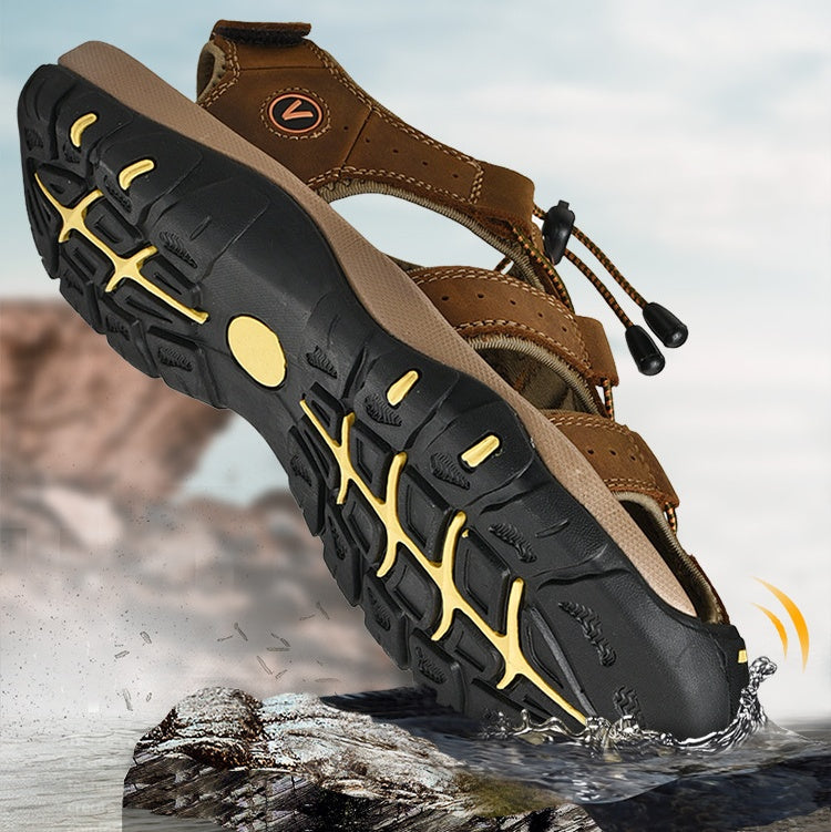 🎁 Zwei gekauft, eins gratis! Ultra-bequeme Outdoorsandalen 2025 (Verabschieden Sie sich von Fußschmerzen)