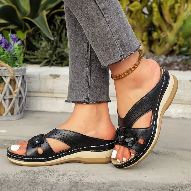 🎁 Zwei gekauft, eins gratis! Bequeme orthopädische Sandalen für den ganzen Tag, lindern Rücken- und Fußschmerzen