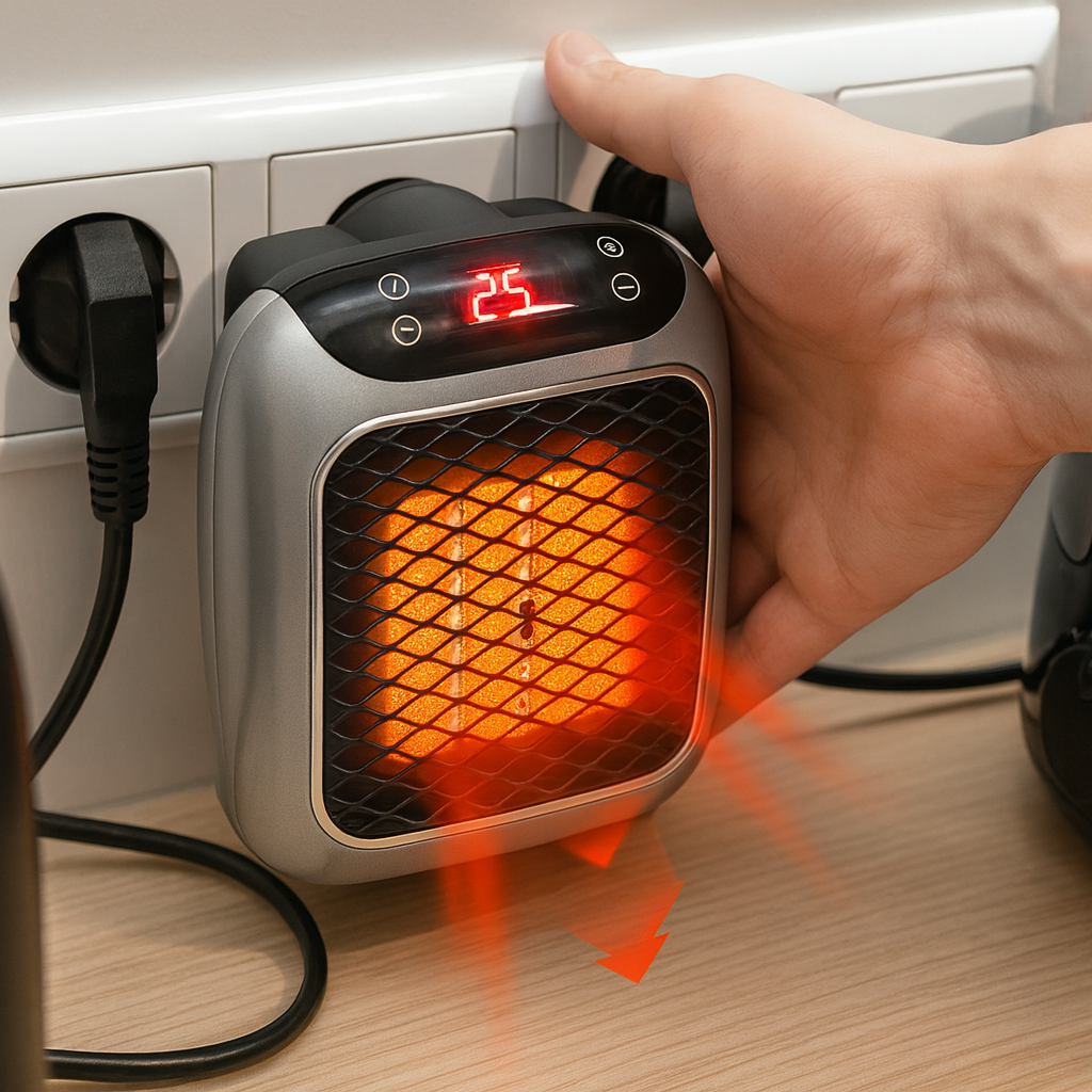 Coeurva Heizgerät – Sie verschwenden nie wieder Geld fürs Heizen! Ihr Zimmer wird in Sekundenschnelle warm🔥 Das zweite Gerät zum halben Preis!