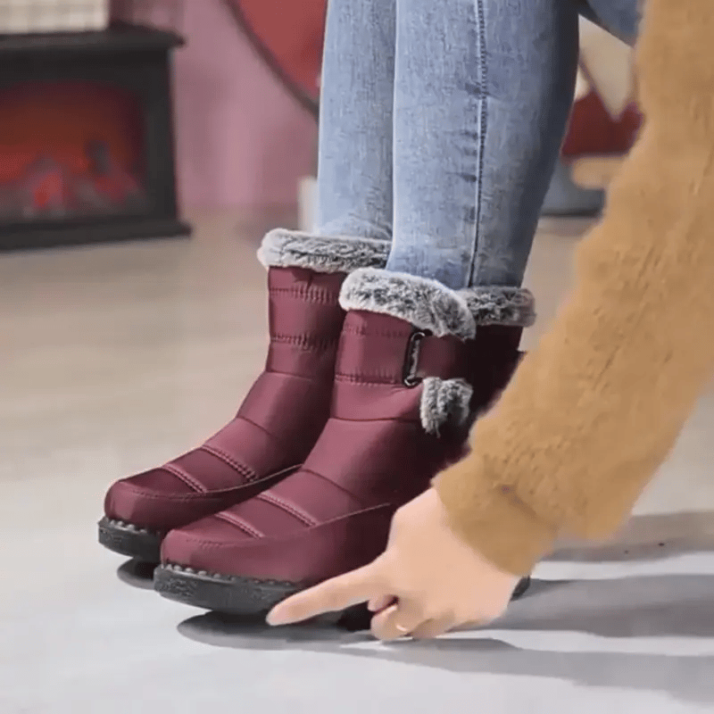 Premium orthopädische Winterhausschuhe für Senioren – bequem, stabil, warm & wasserdicht, jetzt 50 % Rabatt!