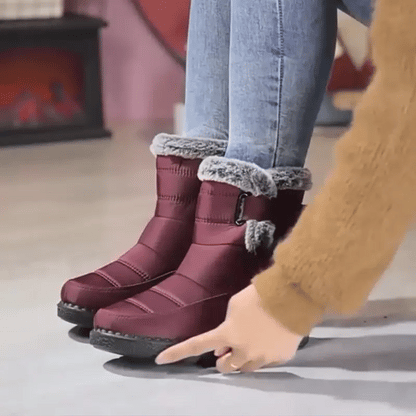 Premium orthopädische Winterhausschuhe für Senioren – bequem, stabil, warm & wasserdicht, jetzt 50 % Rabatt!