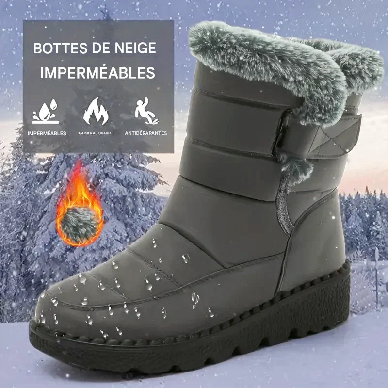 Premium orthopädische Winterhausschuhe für Senioren – bequem, stabil, warm & wasserdicht, jetzt 50 % Rabatt!