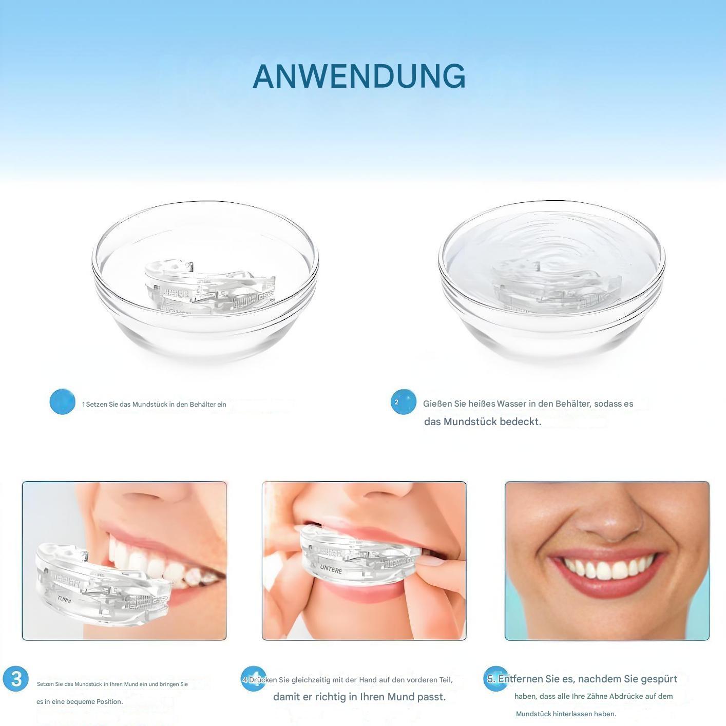 🔥✨ Anti-Schnarch- & Anti-Zähneknirschen-Schutz 🎉 Zweite zum halben Preis