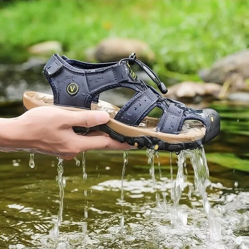 🎁 Zwei gekauft, eins gratis! Ultra-bequeme Outdoorsandalen 2025 (Verabschieden Sie sich von Fußschmerzen)