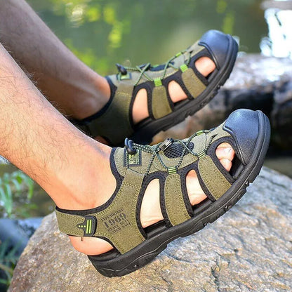 🎁 Zwei gekauft, eins gratis! Ultra-bequeme Outdoorsandalen 2025 (Verabschieden Sie sich von Fußschmerzen)
